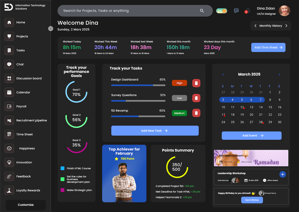 ERP interface